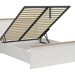 Aksel Wit 160×200 bedstee inclusief lattenbodem Aksel Wit 160×200 bedstee inclusief lattenbodem
