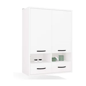 Badkamerkast, wit, 66 x 67 x 30 cm Badkamerkast, wit, 66 x 67 x 30 cm