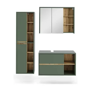 Badkamermeubelset groen/kunstzinnig 100×45.5×60 viola Badkamermeubelset groen/kunstzinnig 100×45.5×60 viola
