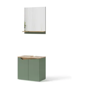 Badkamermeubelset groen/kunstzinnig 60x35x57 marelle Badkamermeubelset groen/kunstzinnig 60x35x57 marelle