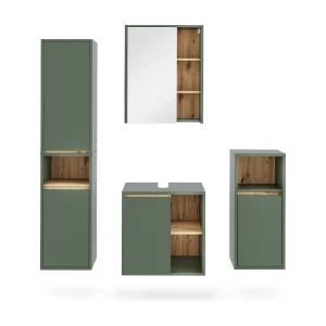 Badkamermeubelset groen/kunstzinnig 60×45.5×60 viola Badkamermeubelset groen/kunstzinnig 60×45.5×60 viola