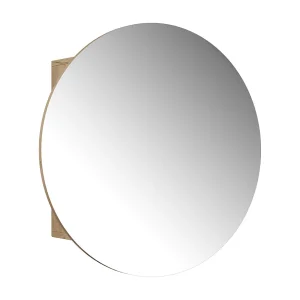 Badkamerspiegelkast krachtige eik goud 70×17.4×70 loki