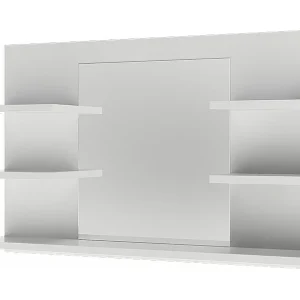 Badkamerspiegelkast wit 78×13.6×50 wilbur Badkamerspiegelkast wit 78×13.6×50 wilbur