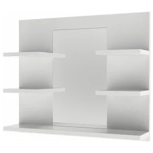 Badkamerspiegelkast wit 58.8×13.6×50 wilbur Badkamerspiegelkast wit 58.8×13.6×50 wilbur