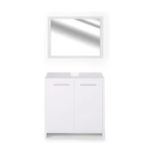 Badkamermeubel set wit 58x33x60 kiko