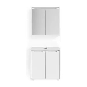 Badkamermeubel set wit 60x30x62 ruben Badkamermeubel set wit 60x30x62 ruben