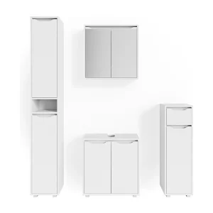Badkamermeubel set wit 60x30x62 ruben Badkamermeubel set wit 60x30x62 ruben