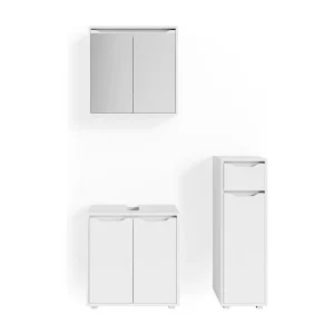 Badkamermeubel set wit 60x30x62 ruben Badkamermeubel set wit 60x30x62 ruben
