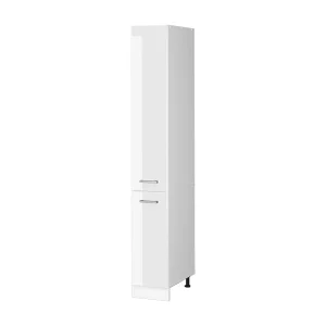 Apotheekkast wit hoogglans 30×57.2×206.8 r-line Apotheekkast wit hoogglans 30×57.2×206.8 r-line