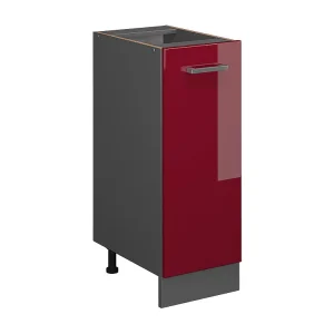 Apotheekkast rode hoogglans 30x46x81.6 r-line