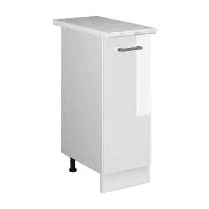 Apotheekkast wit hoogglans 30x60x81.6 r-line Apotheekkast wit hoogglans 30x60x81.6 r-line