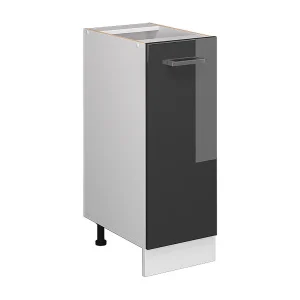 Apotheekkast antraciet hoogglans 30x46x81.6 r-line