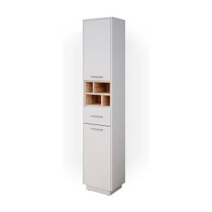 Badkamerkast wit 38x30x190 beatrice