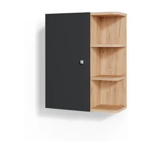 Badkamerkast antraciet 47.2×20.8×59.2 fynn Badkamerkast antraciet 47.2×20.8×59.2 fynn