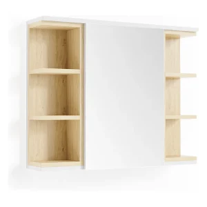 Badkamerspiegelkast wit 79.6x18x64 aquis Badkamerspiegelkast wit 79.6x18x64 aquis