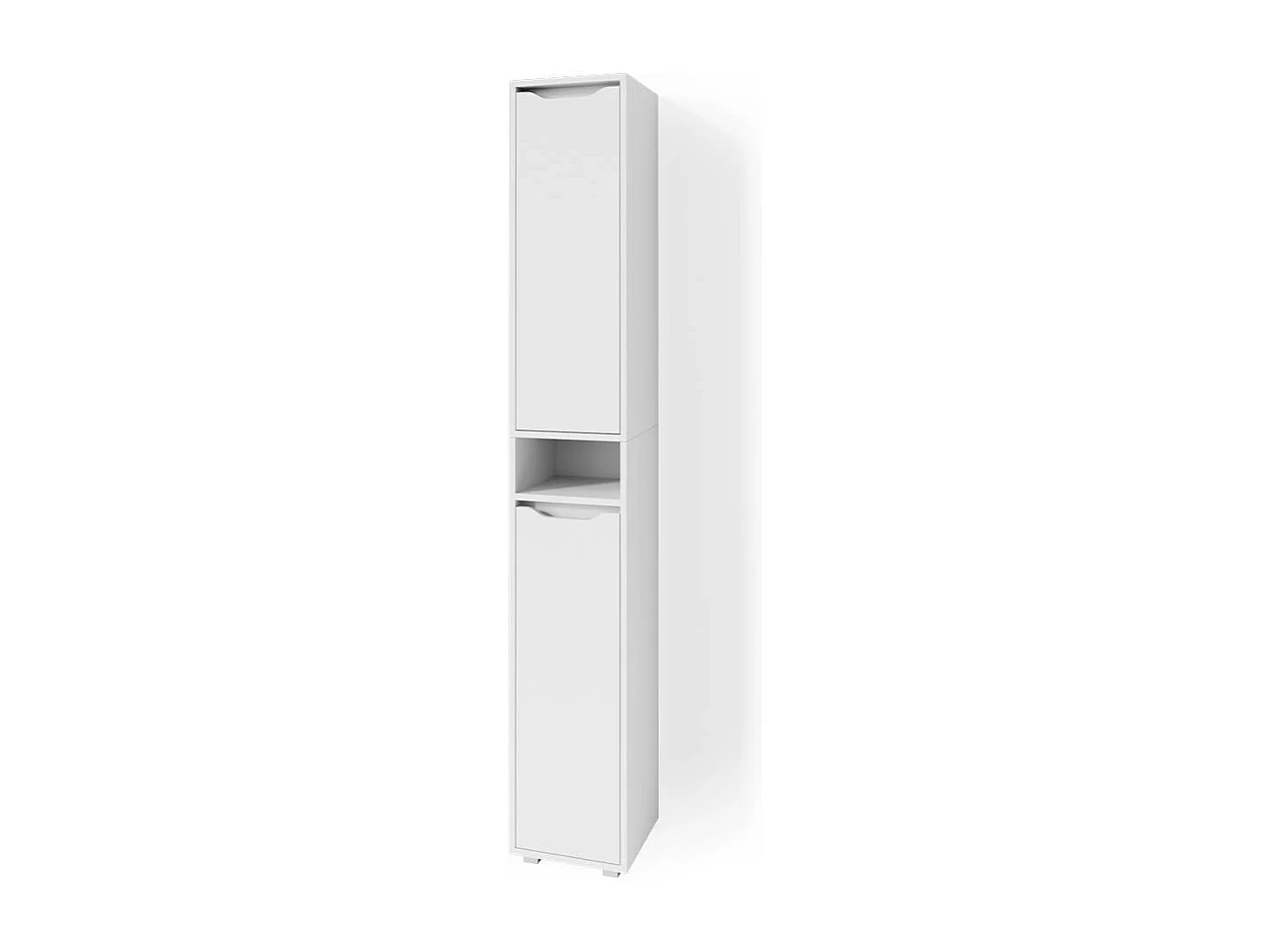 Badkamerkast wit 30x30x192.5 ruben