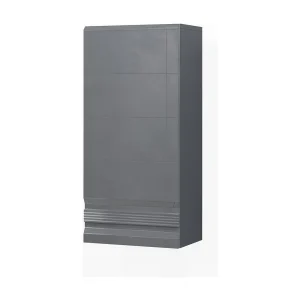 Badkamerkast antraciet hoogglans 36.4×23.5×77 fredd Badkamerkast antraciet hoogglans 36.4×23.5×77 fredd