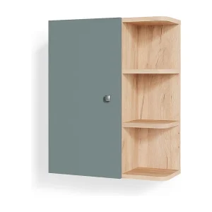 Badkamerkast groen 47.2×20.8×59.2 fynn Badkamerkast groen 47.2×20.8×59.2 fynn