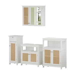 Badkamermeubelset wit 60x30x60 rosario Badkamermeubelset wit 60x30x60 rosario