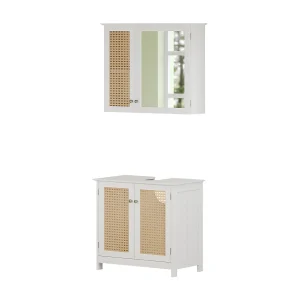Badkamermeubelset wit 60x35x58 rosario Badkamermeubelset wit 60x35x58 rosario