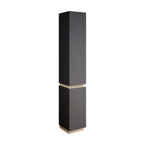 Badkamerkast antraciet 33x35x197.5 gloria Badkamerkast antraciet 33x35x197.5 gloria