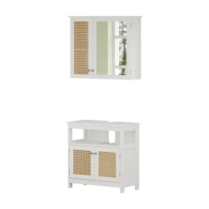 Badkamermeubelset wit 60x30x60 rosario Badkamermeubelset wit 60x30x60 rosario