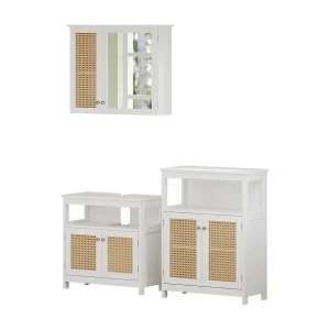 Badkamermeubelset wit 60x30x60 rosario Badkamermeubelset wit 60x30x60 rosario