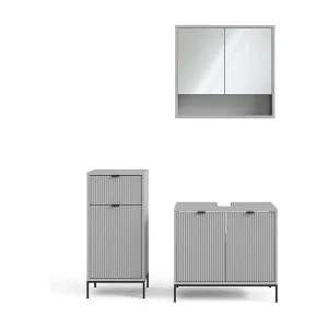 Badkamermeubelset grijs 70x45x63 eliza Badkamermeubelset grijs 70x45x63 eliza