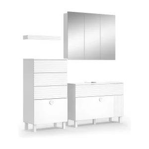 Badkamermeubelset wit 100x37x72 sola Badkamermeubelset wit 100x37x72 sola