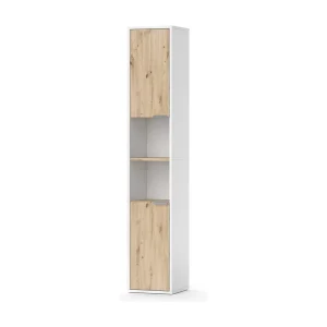 Badkamerkast wit 30x30x165 henri Badkamerkast wit 30x30x165 henri