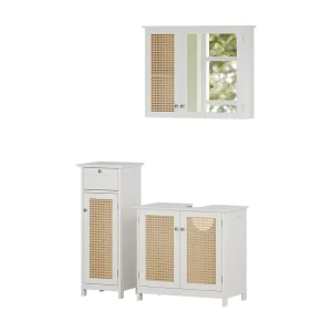 Badkamermeubelset wit 60x35x58 rosario Badkamermeubelset wit 60x35x58 rosario