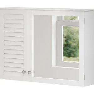 Badkamerspiegelkast wit 68×16.5×48 riad Badkamerspiegelkast wit 68×16.5×48 riad