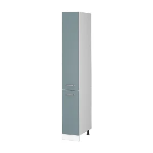 Apotheekkast blauw-grijs 30×57.2×206.8 r-line Apotheekkast blauw-grijs 30×57.2×206.8 r-line