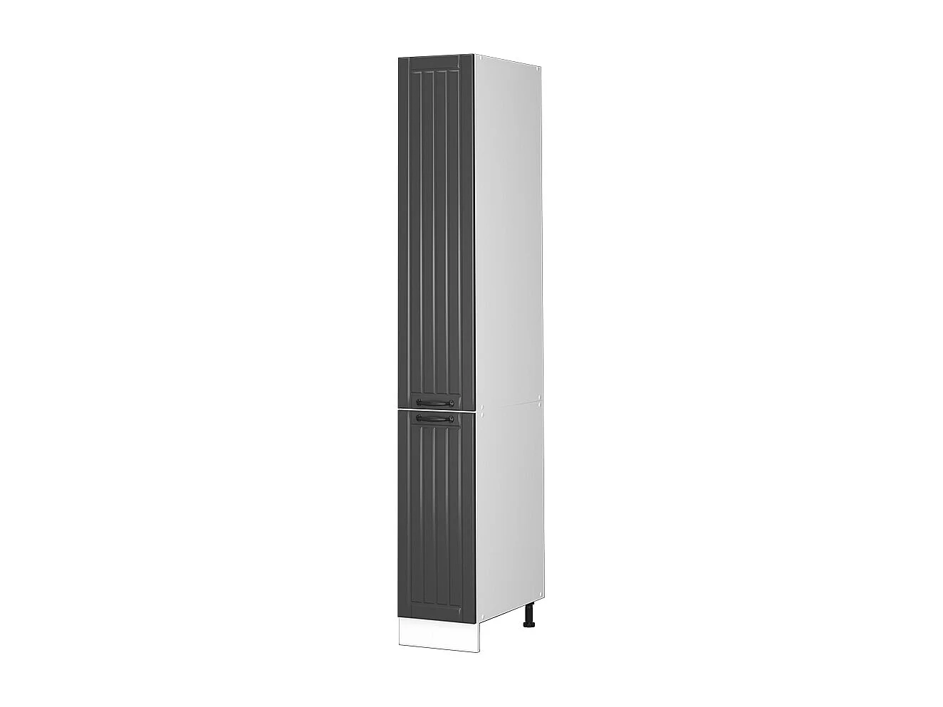 Apotheekkast antraciet landhuis 30x58x206.8 fame-line