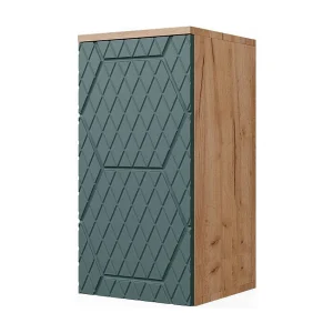 Badkamerkast groen/gouden eik 30x24x59 irma Badkamerkast groen/gouden eik 30x24x59 irma