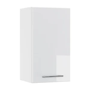 Badkamerkast wit hoogglans 40×34.1×72 fame-line Badkamerkast wit hoogglans 40×34.1×72 fame-line