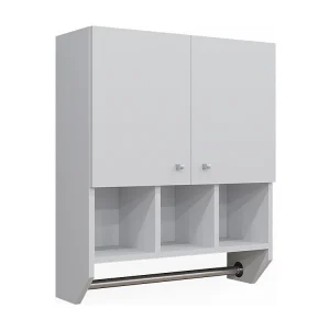Badkamerkast wit 59.2x22x70.5 fynn Badkamerkast wit 59.2x22x70.5 fynn