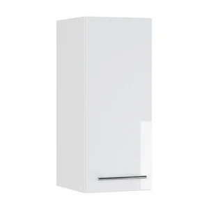 Badkamerkast wit hoogglans 30×34.1×72 fame-line Badkamerkast wit hoogglans 30×34.1×72 fame-line