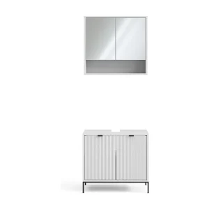 Badkamermeubelset wit 70x45x63 eliza Badkamermeubelset wit 70x45x63 eliza