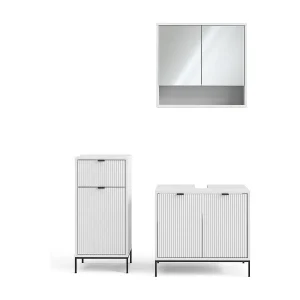 Badkamermeubelset wit 70x45x63 eliza Badkamermeubelset wit 70x45x63 eliza