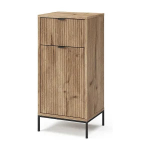 Badkamermeubel viking eik 40x35x87 eliza Badkamermeubel viking eik 40x35x87 eliza