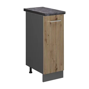 Apotheekkast artisanaal eiken 30x60x81.6 r-line Apotheekkast artisanaal eiken 30x60x81.6 r-line