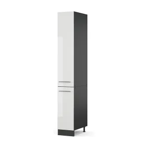 Apotheekkast wit hoogglans 30x58x206.8 fame-line Apotheekkast wit hoogglans 30x58x206.8 fame-line