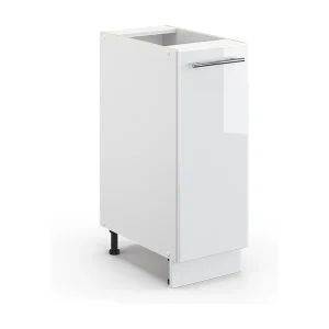 Apotheekkast wit hoogglans 30×51.6×82 fame-line