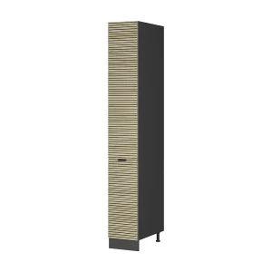 Apotheekkast eiken paneel 30x58x206.8 fame-line