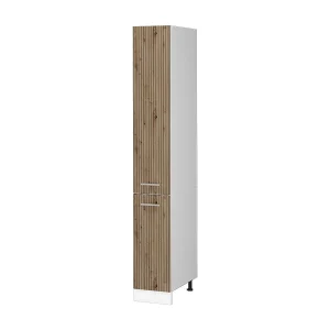 Apotheekkast artisanaal eiken 30×57.2×206.8 r-line Apotheekkast artisanaal eiken 30×57.2×206.8 r-line