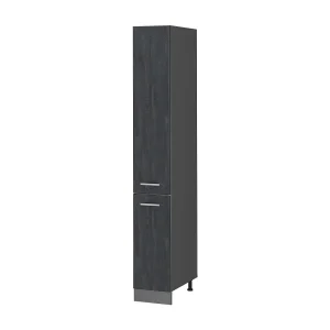 Apotheekkast zwart beton 30×57.2×206.8 r-line Apotheekkast zwart beton 30×57.2×206.8 r-line