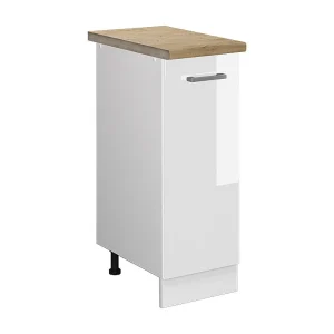 Apotheekkast wit hoogglans 30x60x81.6 r-line Apotheekkast wit hoogglans 30x60x81.6 r-line