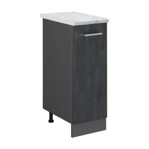 Apotheekkast zwart beton 30x60x81.6 r-line Apotheekkast zwart beton 30x60x81.6 r-line