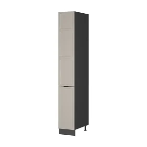 Apotheekkast grijsbeige 30x58x206.8 fame-line